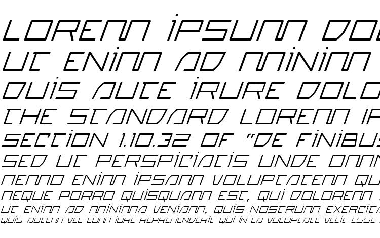 specimens Quasitron Italic font, sample Quasitron Italic font, an example of writing Quasitron Italic font, review Quasitron Italic font, preview Quasitron Italic font, Quasitron Italic font