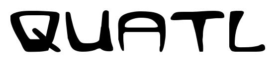 Quatl Expanded Font