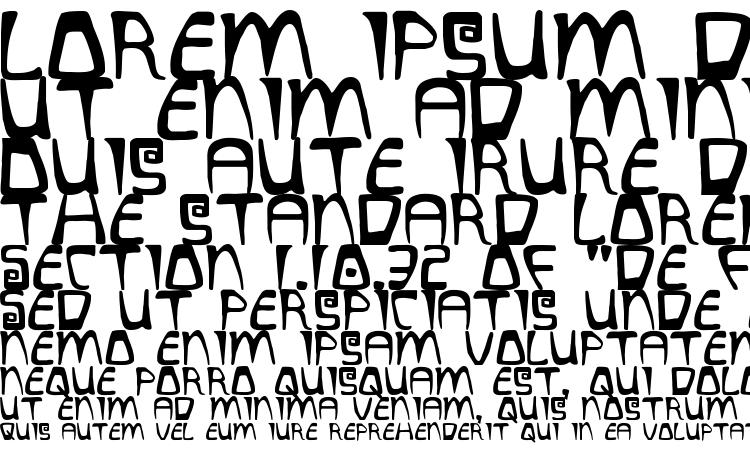 specimens Quatl font, sample Quatl font, an example of writing Quatl font, review Quatl font, preview Quatl font, Quatl font