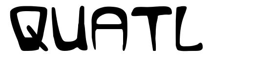 Quatl font, free Quatl font, preview Quatl font