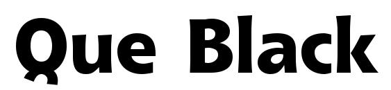 Que Black SSi Extra Bold font, free Que Black SSi Extra Bold font, preview Que Black SSi Extra Bold font