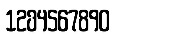 Queasy (BRK) Font, Number Fonts