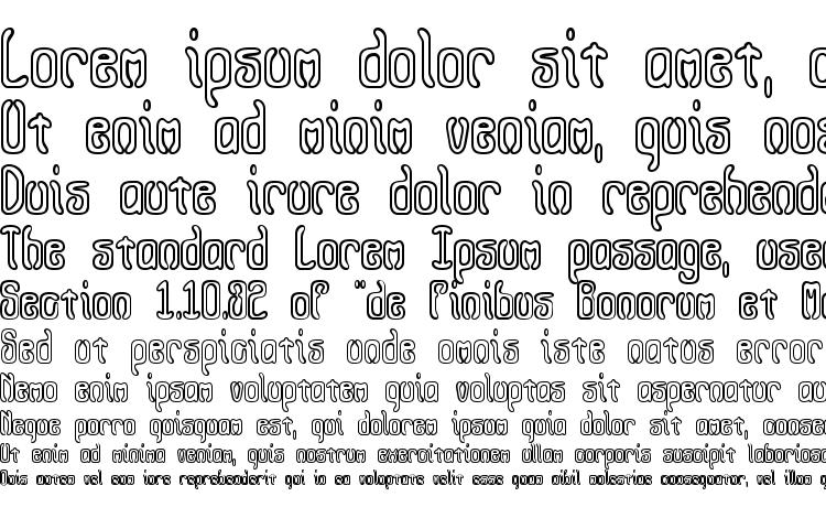 specimens Queasy Outline (BRK) font, sample Queasy Outline (BRK) font, an example of writing Queasy Outline (BRK) font, review Queasy Outline (BRK) font, preview Queasy Outline (BRK) font, Queasy Outline (BRK) font