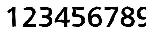 QuebecAntique Bold Font, Number Fonts