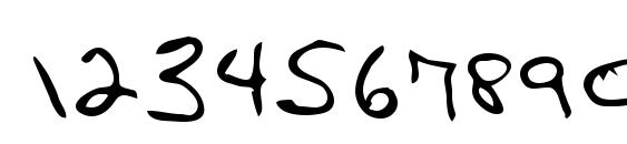 Query Regular Font, Number Fonts