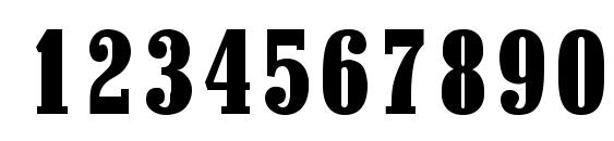 Quesadadisplayssk regular Font, Number Fonts