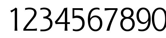 Quessk regular Font, Number Fonts