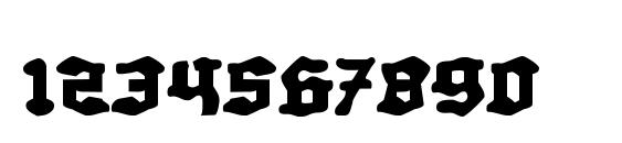 Quest Knight Font, Number Fonts