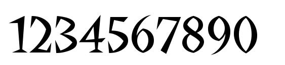 Quetzalcoatl Font, Number Fonts