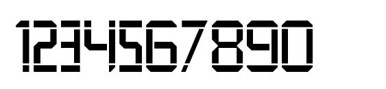 QueueBrick OpenRegular Font, Number Fonts