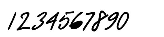 QuickPen Font, Number Fonts