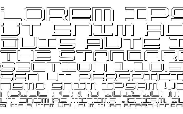 specimens QuickTech Shadow font, sample QuickTech Shadow font, an example of writing QuickTech Shadow font, review QuickTech Shadow font, preview QuickTech Shadow font, QuickTech Shadow font