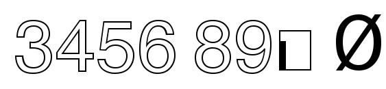 QuickType II Pi Font, Number Fonts