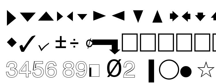 глифы шрифта QuickType Pi, символы шрифта QuickType Pi, символьная карта шрифта QuickType Pi, предварительный просмотр шрифта QuickType Pi, алфавит шрифта QuickType Pi, шрифт QuickType Pi