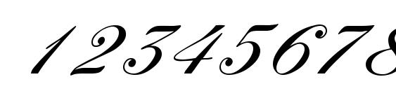 Quill Font, Number Fonts