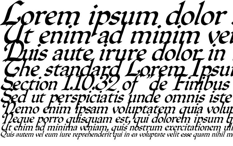 specimens QuillOblique font, sample QuillOblique font, an example of writing QuillOblique font, review QuillOblique font, preview QuillOblique font, QuillOblique font