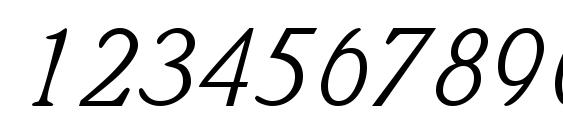 Quintessencessk italic Font, Number Fonts