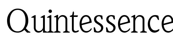 Quintessencessk font, free Quintessencessk font, preview Quintessencessk font