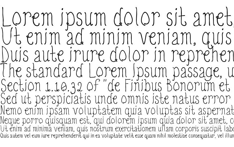 specimens Quirky Nots Regular font, sample Quirky Nots Regular font, an example of writing Quirky Nots Regular font, review Quirky Nots Regular font, preview Quirky Nots Regular font, Quirky Nots Regular font