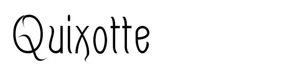 Quixotte font, free Quixotte font, preview Quixotte font