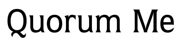 шрифт Quorum Medium BT, бесплатный шрифт Quorum Medium BT, предварительный просмотр шрифта Quorum Medium BT