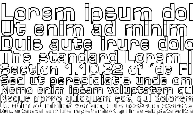 specimens Quropa Hollow font, sample Quropa Hollow font, an example of writing Quropa Hollow font, review Quropa Hollow font, preview Quropa Hollow font, Quropa Hollow font