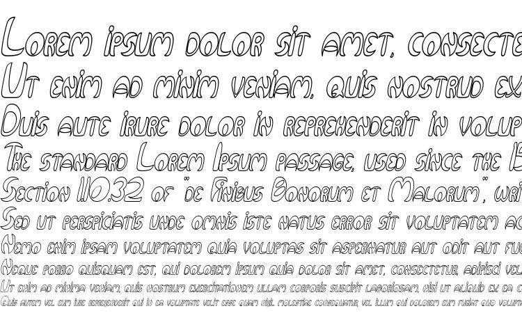 specimens Qurve Hollow Thin Italic font, sample Qurve Hollow Thin Italic font, an example of writing Qurve Hollow Thin Italic font, review Qurve Hollow Thin Italic font, preview Qurve Hollow Thin Italic font, Qurve Hollow Thin Italic font