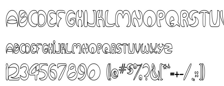 glyphs Qurve Hollow Thin font, сharacters Qurve Hollow Thin font, symbols Qurve Hollow Thin font, character map Qurve Hollow Thin font, preview Qurve Hollow Thin font, abc Qurve Hollow Thin font, Qurve Hollow Thin font