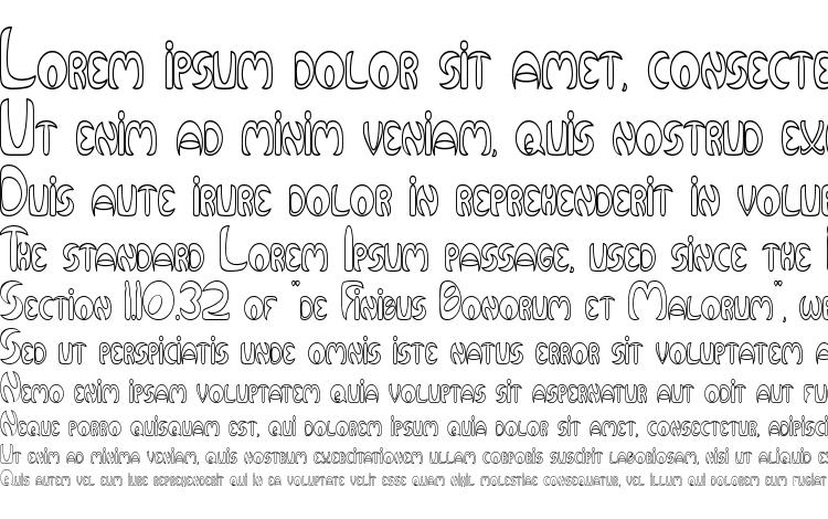 specimens Qurve Hollow Thin font, sample Qurve Hollow Thin font, an example of writing Qurve Hollow Thin font, review Qurve Hollow Thin font, preview Qurve Hollow Thin font, Qurve Hollow Thin font