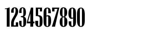 R650 Deco Regular Font, Number Fonts