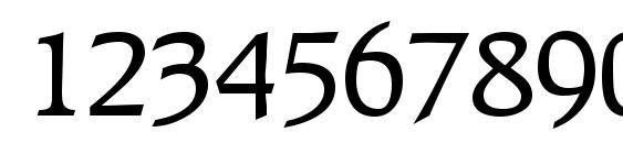 R651 Roman Regular Font, Number Fonts