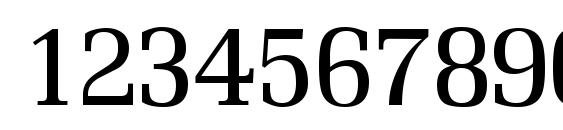 R690 Roman Regular Font, Number Fonts