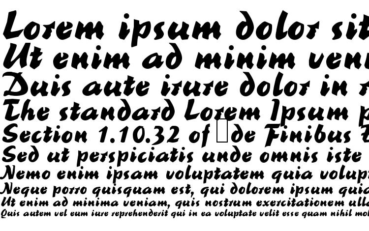 specimens R691 Script Bold font, sample R691 Script Bold font, an example of writing R691 Script Bold font, review R691 Script Bold font, preview R691 Script Bold font, R691 Script Bold font