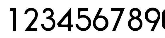 R791 Deco Regular Font, Number Fonts