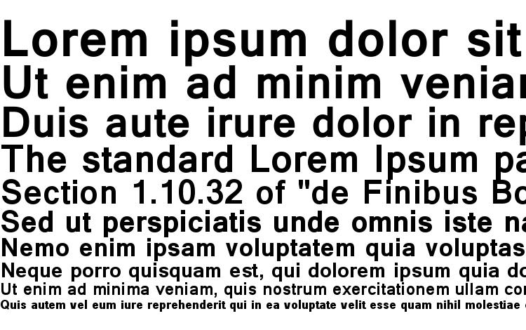 specimens Raavi Bold font, sample Raavi Bold font, an example of writing Raavi Bold font, review Raavi Bold font, preview Raavi Bold font, Raavi Bold font