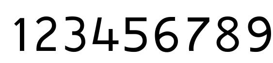 Raavi Font, Number Fonts