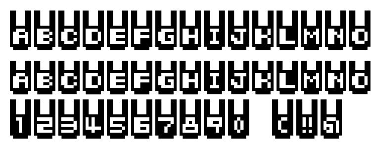 glyphs Rabbitbitfm font, сharacters Rabbitbitfm font, symbols Rabbitbitfm font, character map Rabbitbitfm font, preview Rabbitbitfm font, abc Rabbitbitfm font, Rabbitbitfm font