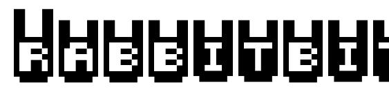 Rabbitbitfm Font
