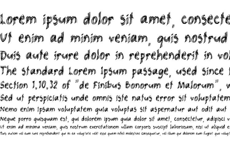 specimens Racana font, sample Racana font, an example of writing Racana font, review Racana font, preview Racana font, Racana font