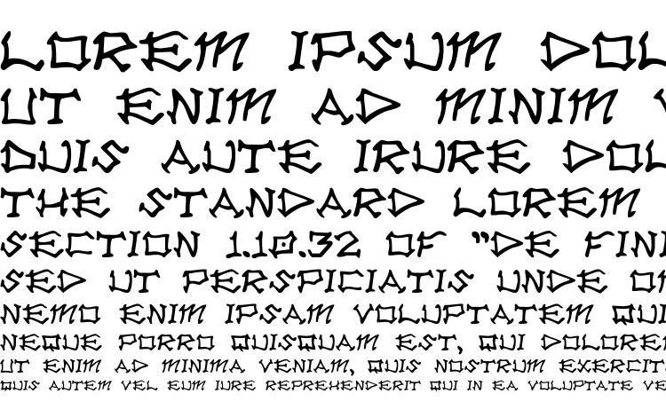 specimens Rad font, sample Rad font, an example of writing Rad font, review Rad font, preview Rad font, Rad font