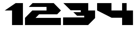 Radikal Font, Number Fonts