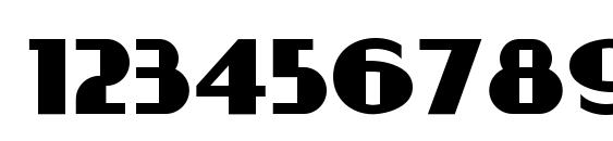 Radio Days NF Font, Number Fonts