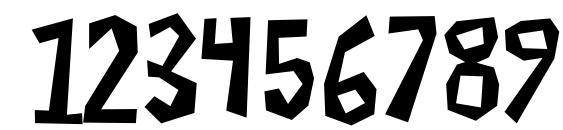 radioactive Font, Number Fonts