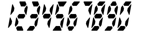 Radioland Slim Font, Number Fonts