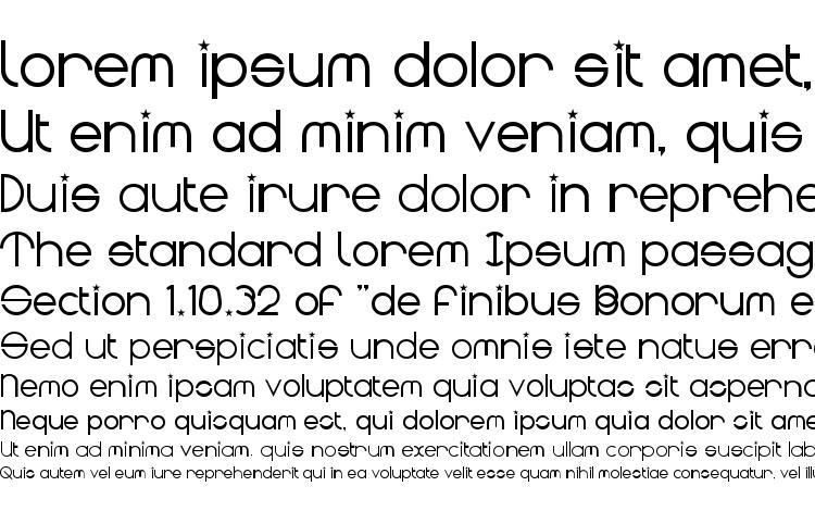 specimens Radius font, sample Radius font, an example of writing Radius font, review Radius font, preview Radius font, Radius font