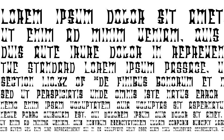 specimens Radonator Diablo Normal font, sample Radonator Diablo Normal font, an example of writing Radonator Diablo Normal font, review Radonator Diablo Normal font, preview Radonator Diablo Normal font, Radonator Diablo Normal font