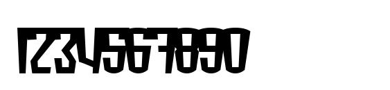Radonator Monster Normal Font, Number Fonts