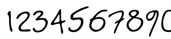 Ragamuffin Font, Number Fonts