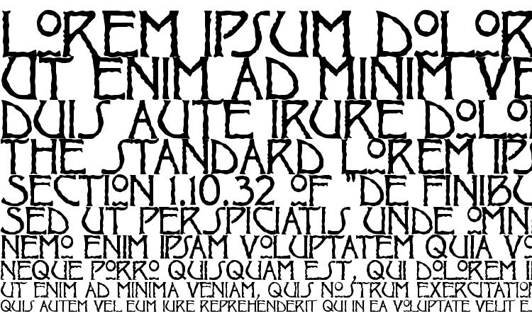specimens Ragged MF font, sample Ragged MF font, an example of writing Ragged MF font, review Ragged MF font, preview Ragged MF font, Ragged MF font