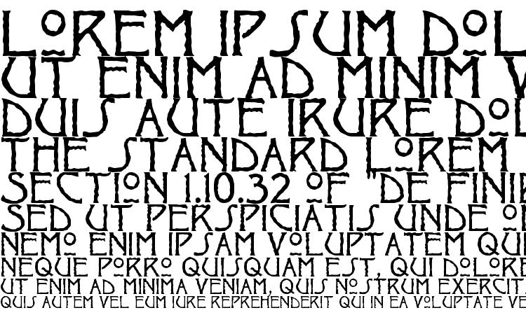 specimens Ragged regular font, sample Ragged regular font, an example of writing Ragged regular font, review Ragged regular font, preview Ragged regular font, Ragged regular font
